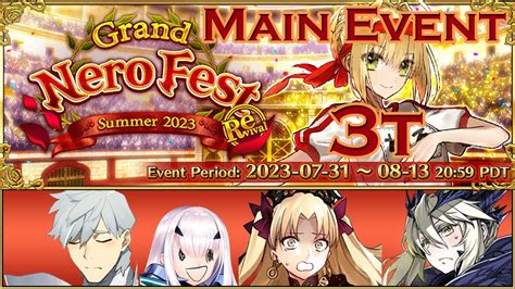 fgo nero fest|summer nero fgo.